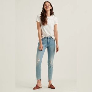 Lucky Brand Ava Crop Skinny Jeans
